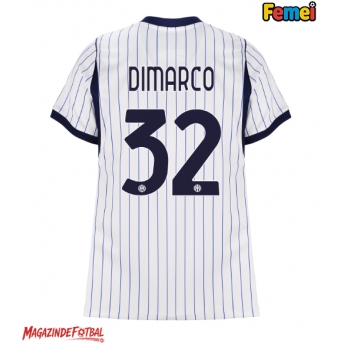 Inter Milan Federico Dimarco #32 Tricou Fotbal Replică 2026-27 Femei Deplasare